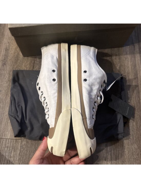 VTG Converse John Varvatos Jack Purcell Unisex White Canvas Shoes Size 13 main image 6